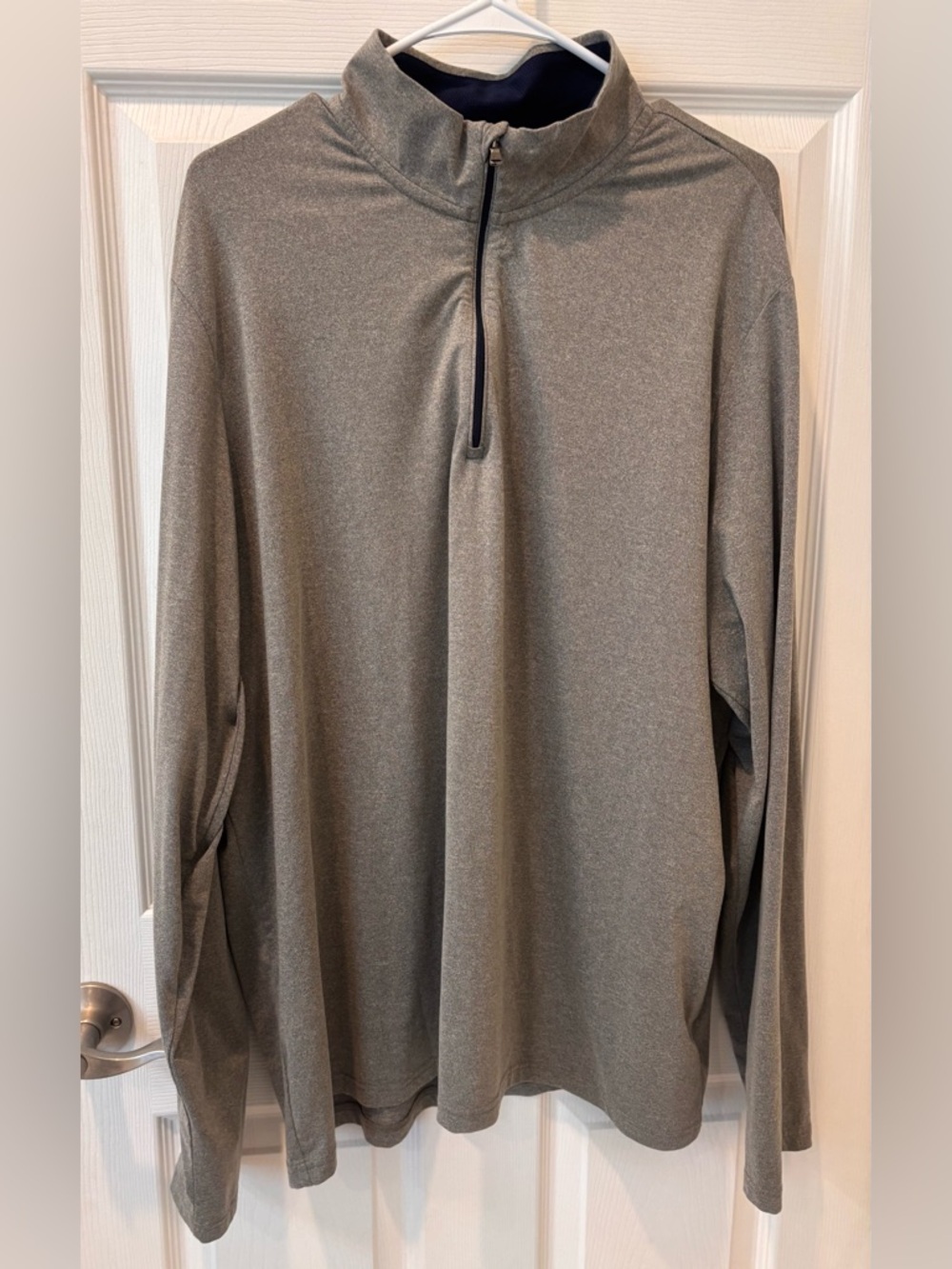 Ralph Lauren Polo Lightweight Quarter-Zip Pullover - Heather Gray